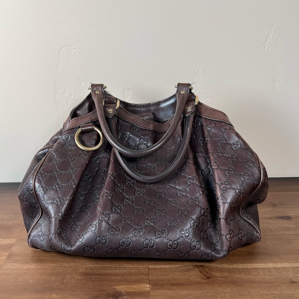 COPY - Brown Gucci Sukey Bag